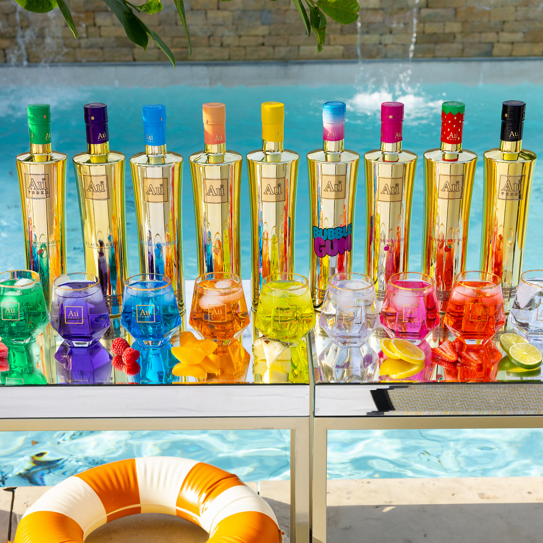 Au Vodka 9er Flaschen-Set