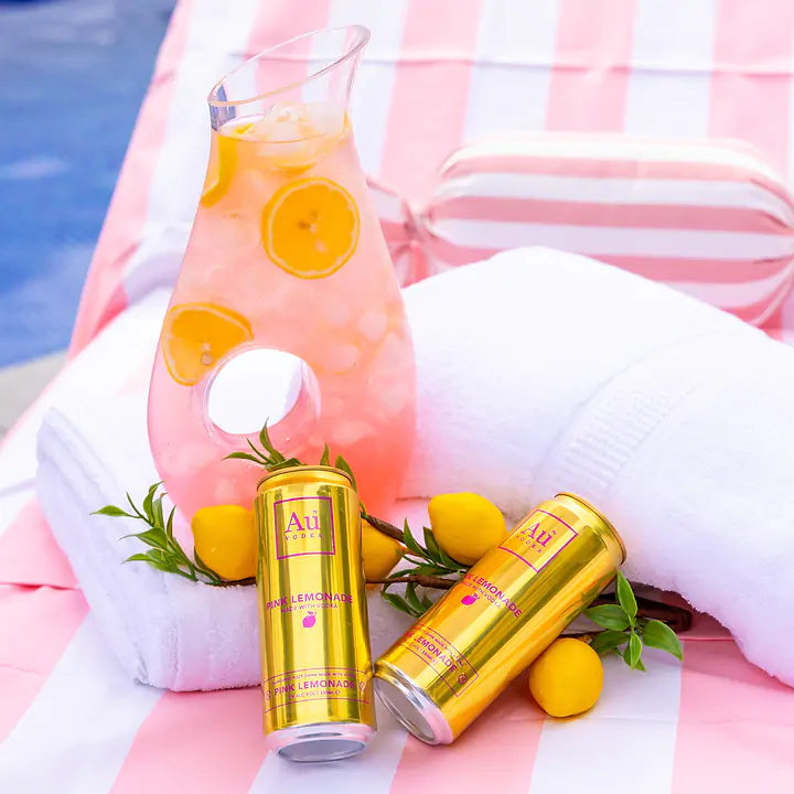 Au Vodka Pink Lemonade 250ml Premix RTD - Case of 12