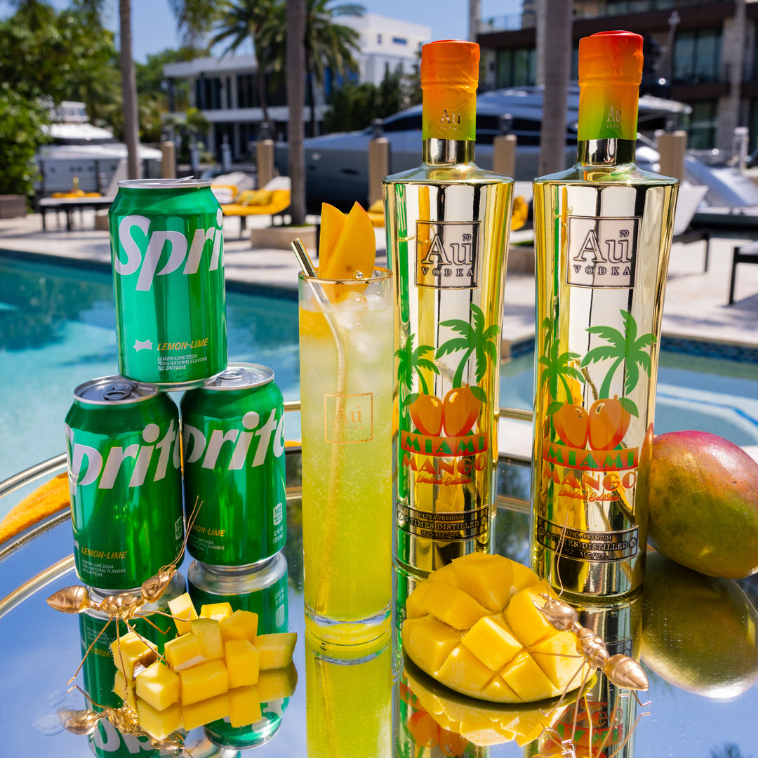 Au Vodka Miami Mango 70cl