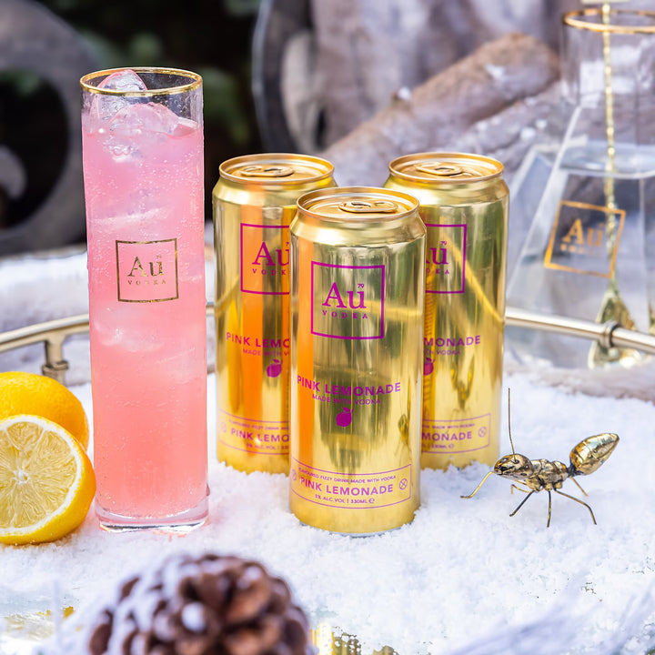 Au Vodka Pink Lemonade 250ml Premix RTD - Case of 12