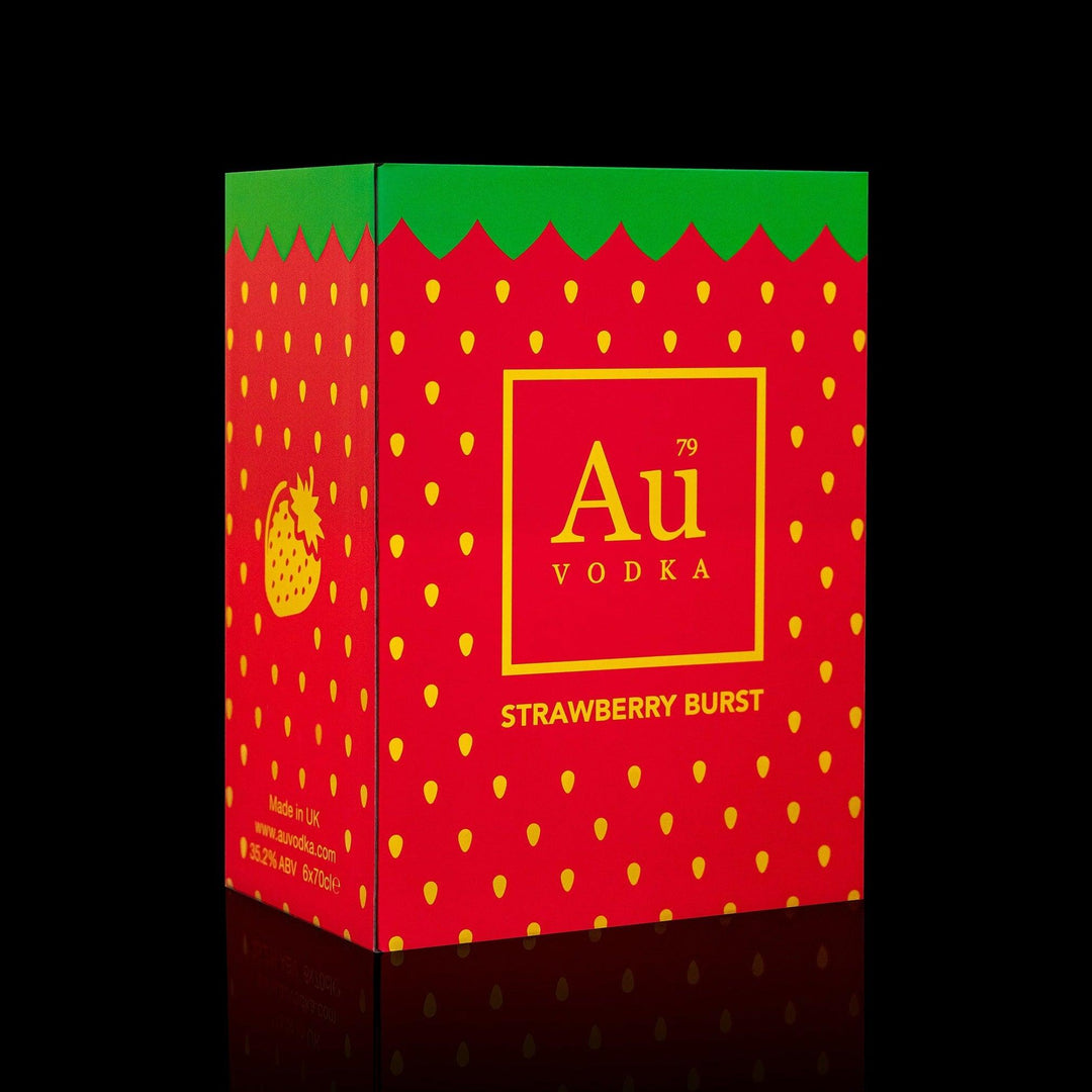 Au Vodka Strawberry Burst - Case of 6
